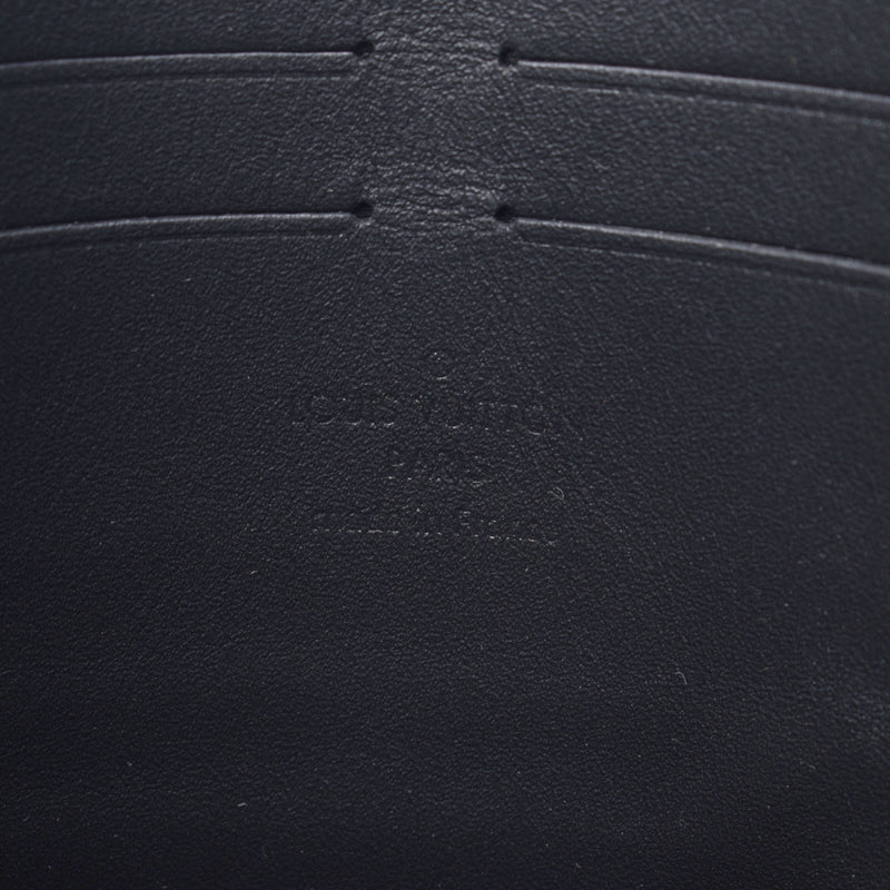 Louis Vuitton Louis Vuitton Damier Cobalt Pochette Voyage MM Black / Navy N63510 Men's Duma Eco Barl Canvas Clutch Bag A-Rank Used Sinkjo