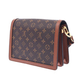Louis Vuitton Louis Vuitton Monogram Reverse Deafeine离合器袋骆驼/棕色M44391女装Monogram Canvas单肩包A-Rank使用水池