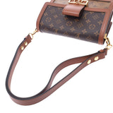 Louis Vuitton Louis Vuitton Monogram Reverse Deafeine离合器袋骆驼/棕色M44391女装Monogram Canvas单肩包A-Rank使用水池