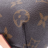 Louis Vuitton路易威登Monogram Pochette化妆品棕色M47515女性的Monogram Canvas Pouch A-Rank使用Silgrin