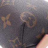 Louis Vuitton路易威登Monogram Pochette化妆品棕色M47515女性的Monogram Canvas Pouch A-Rank使用Silgrin