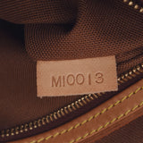 LOUIS VUITTON Louis Vuitton monogram mini-looping brown M51147 Lady's monogram canvas one shoulder bag B rank used silver storehouse