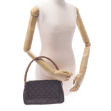 LOUIS VUITTON Louis Vuitton monogram mini-looping brown M51147 Lady's monogram canvas one shoulder bag B rank used silver storehouse