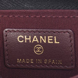 Chanel Chanel Matrasse硬币珀斯黑金支架女士鱼子酱皮肤硬币案例A级使用Silgrin
