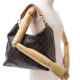 Louis Vuitton Louis Vuitton Monogram Schri MM Brown M40587女性的Monogram Canvas一个单肩包AB排名使用Silgrin