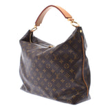 Louis Vuitton Louis Vuitton Monogram Schri MM Brown M40587女性的Monogram Canvas一个单肩包AB排名使用Silgrin