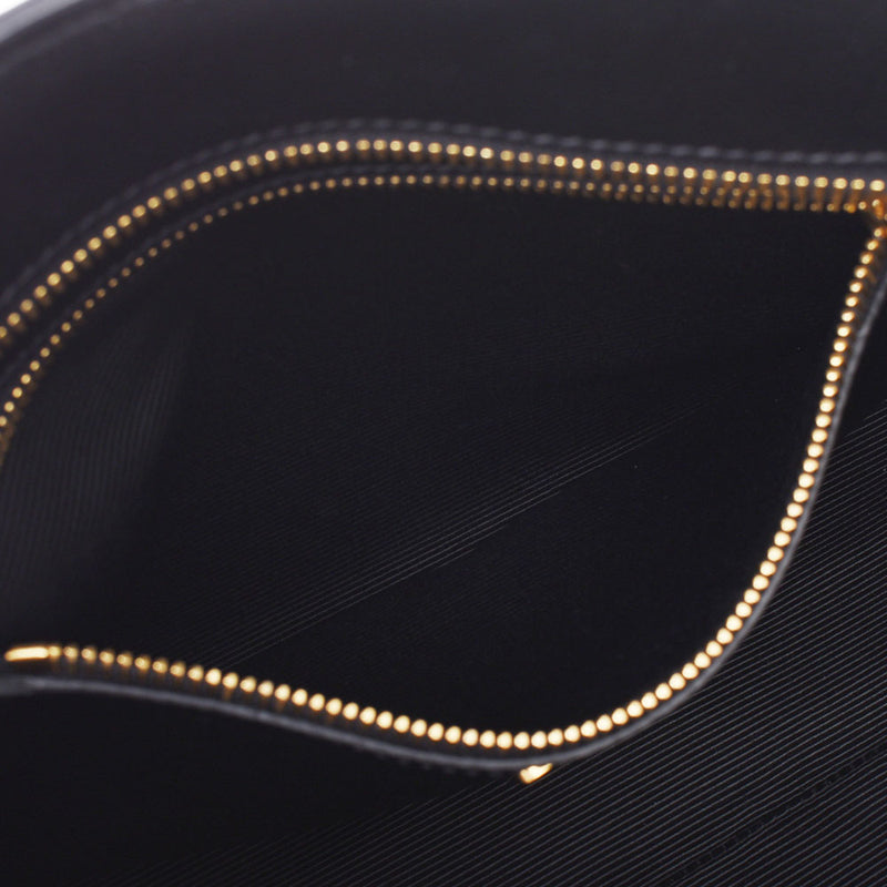 PRADA Prada 2way bag black gold bracket 1BA163 Women's leather handbag AB rank used sinkjo