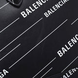 Balenciaga Valenciaga Ville顶部柄徽标黑色/白色550645男女皆宜的皮革手袋AB排名使用水池