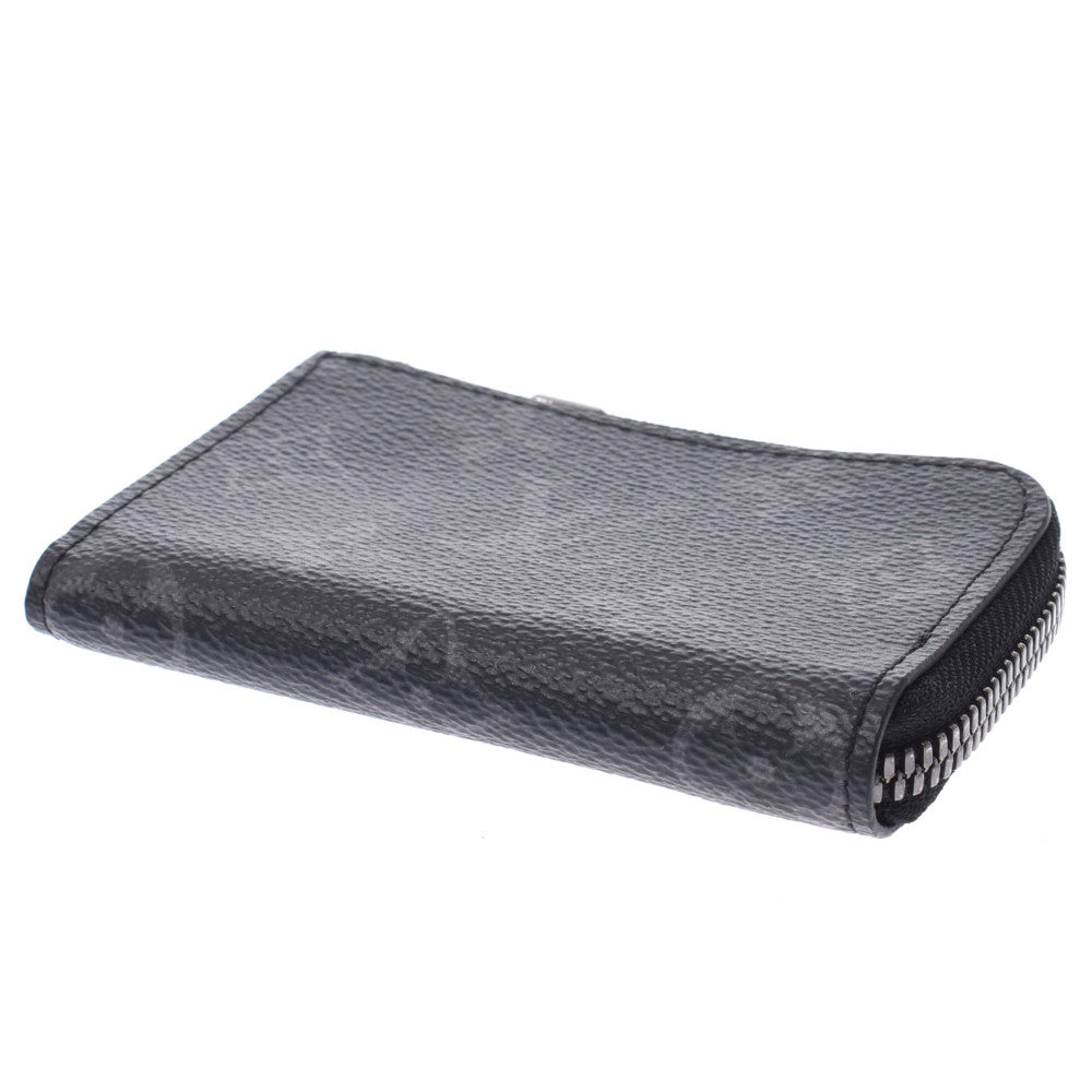 Louis Vuitton Eclipse Porto Monejour 14145 Black/Grey Men's Coin