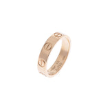 Cartier Cartier Mini Labling #44 Pinky Ring No. 4 Ladies K18YG Ring / Ring A Rank Used Ginzo