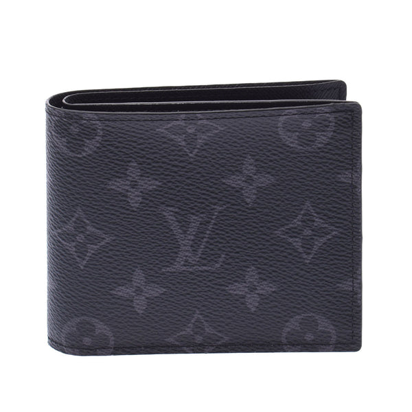 LOUIS VUITTON ルイヴィトン モノグラム エクリプス ポルトフォイユ マルコ NM 黒 M62545 メンズ モノグラムエクリプスキャンバス 二つ折り財布 未使用 銀蔵