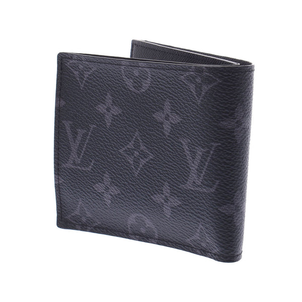 LOUIS VUITTON ルイヴィトン モノグラム エクリプス ポルトフォイユ マルコ NM 黒 M62545 メンズ モノグラムエクリプスキャンバス 二つ折り財布 未使用 銀蔵