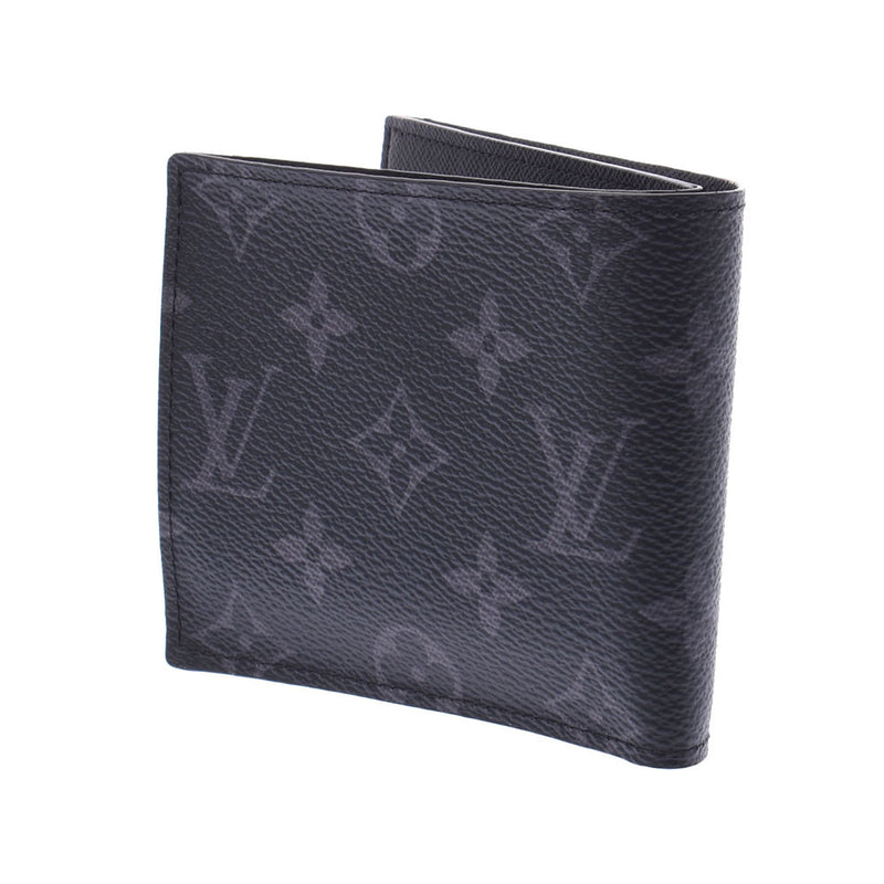 Louis Vuitton Monogram eclipse portage portage Black Patent Black m62545 men's Monogram eclipse Canvas Wallet