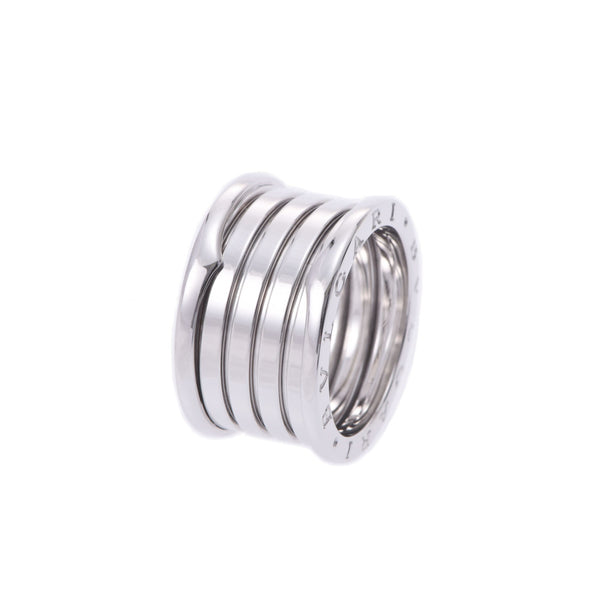 BVLGARI Bulgari B-ZERO Ring # 59 Size L 17.5 Unisex K18WG Ring / Ring A-Rank Used Silgrin