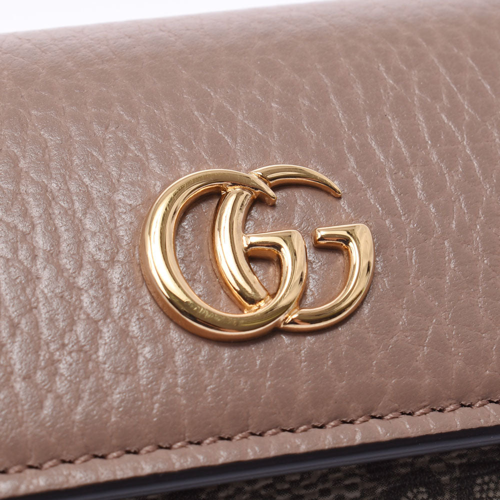 グッチ6連キーケース GGマーモント ダスティピンク ゴールド金具 レディース GGスプリームキャンバス キーケース 456118 GUCCI –  銀蔵オンライン