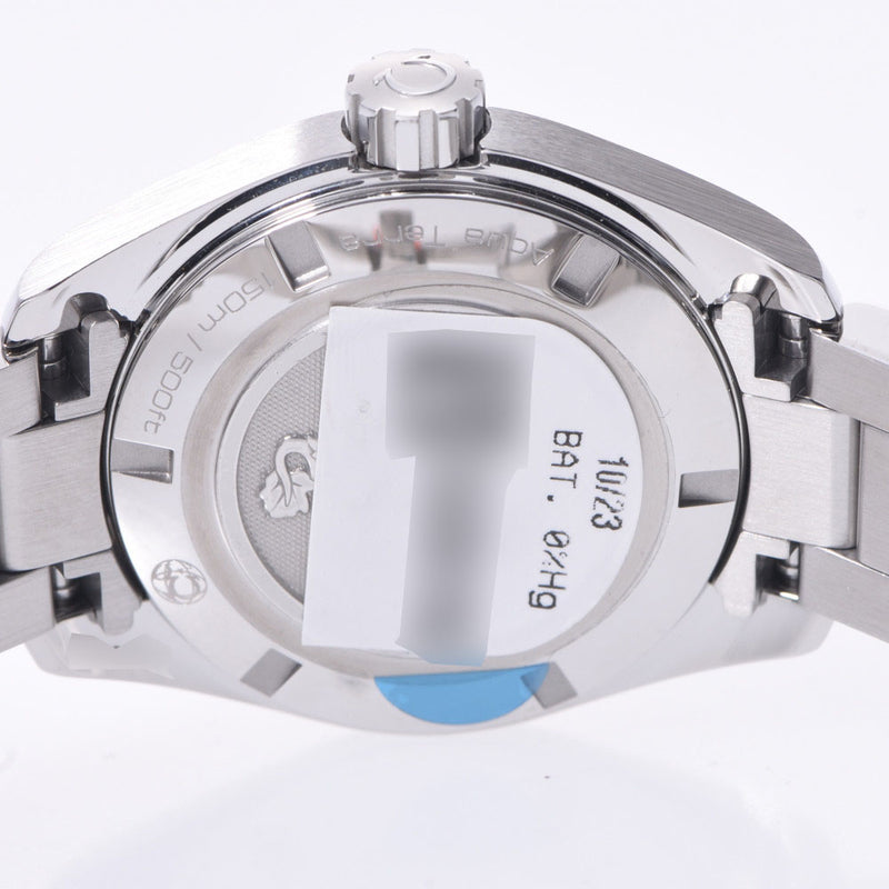 OMEGA Omega Seamaster Aquatera 231.10.30.60.02.001 Women's SS Watch Quartz Silver Startry Diat