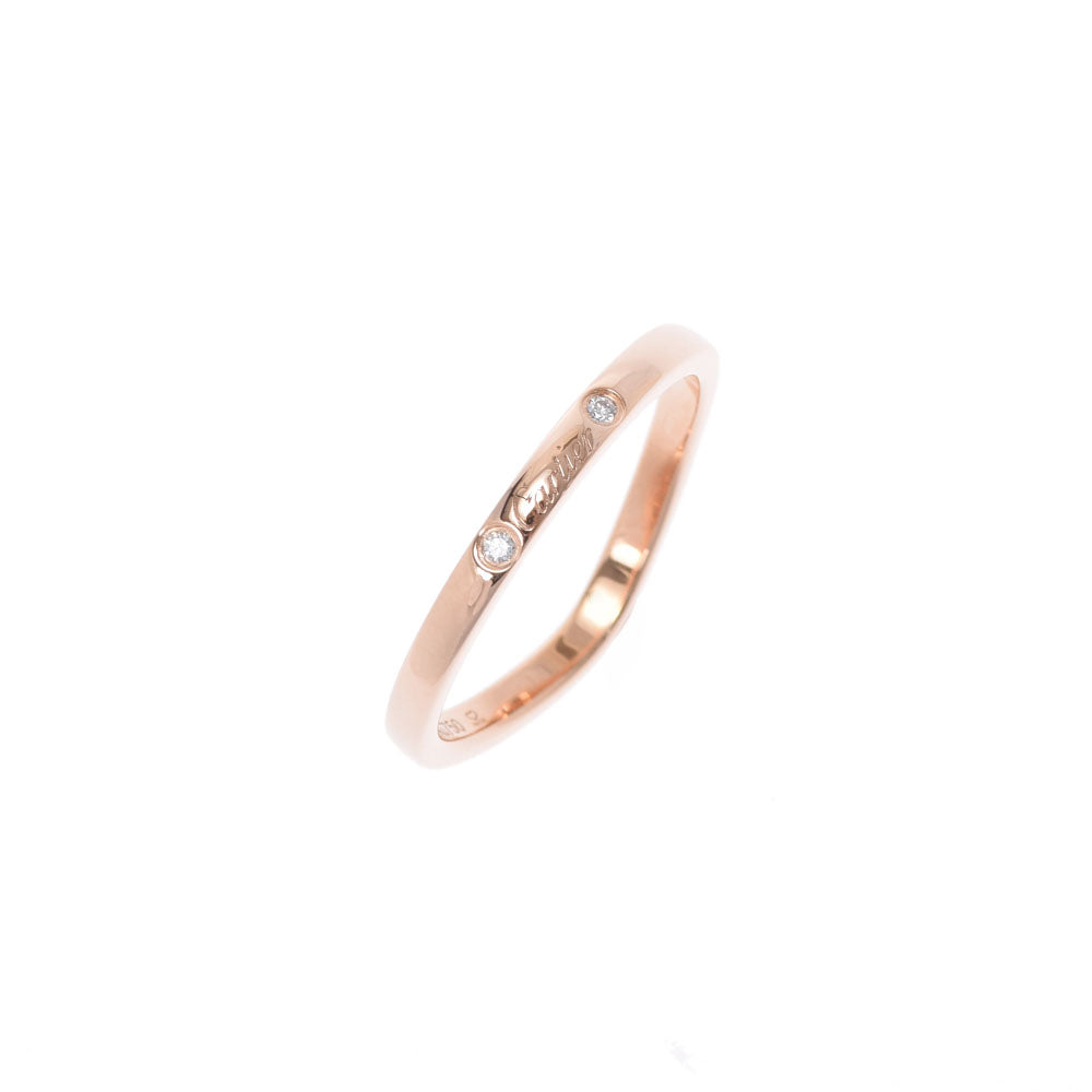 CARTIER カルティエ バレリーナ ウエディング 3Pダイヤ #52 12号 