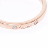 Cartier Cartier Vallerina Wedding 3P Diamond #52 Ladies K18PG Ring / Ring A Rank Used Ginzo