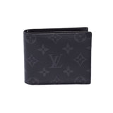 LOUIS VUITTON ルイヴィトン モノグラム エクリプス ポルトフォイユ マルコ NM 黒 M62545 メンズ モノグラムエクリプスキャンバス 二つ折り財布 ABランク 中古 銀蔵