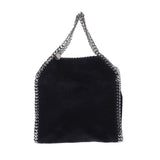 STELLA MCCARTNEY Stella McCartney Farabela Chain Bag Black Silver Fittings Ladies Fake Fer 2way Bag New Sanko