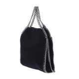 STELLA MCCARTNEY Stella McCartney Farabela Chain Bag Black Silver Fittings Ladies Fake Fer 2way Bag New Sanko