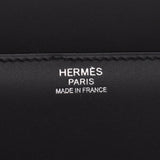 Hermes Hermes Constance 29卡特布尔黑/ Vermaki Silver Bracket Z雕刻（大约2021岁）女士阔边帽一单肩包新的水池