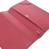Hermes Hermes Agenda Vision 2 Bordeaux / Rougebiff □ F engraving (around 2002) Unisex Voepson notebook cover B rank used sinkjo