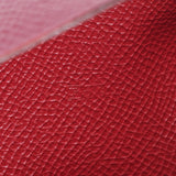 Hermes Hermes Agenda Vision 2 Bordeaux / Rougebiff □ F engraving (around 2002) Unisex Voepson notebook cover B rank used sinkjo