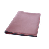 Hermes Hermes Agenda Vision 2 Bordeaux / Rougebiff □ F engraving (around 2002) Unisex Voepson notebook cover B rank used sinkjo