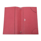 Hermes Hermes Agenda Vision 2 Bordeaux / Rougebiff □ F engraving (around 2002) Unisex Voepson notebook cover B rank used sinkjo