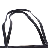 PRADA Prada Only one side Outlet Black 1BY300 Unisex Nylon Leather Tote Bag Unused Ginzo