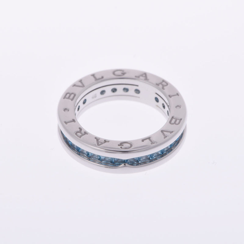 Bvlgari Bulgari B-Zero＃46尺寸XS 6女士K18WG/Blue Pars Ring/Ring A等级使用Ginzo