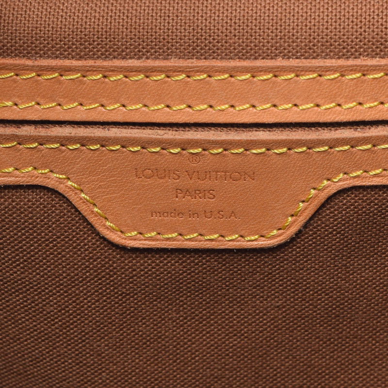 LOUIS VUITTON Louis Vuitton Monogram Monsri GM Brown M51135 Unisex Monogram Canvas backpack / Daypack B rank used Ginzo