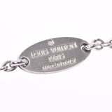 LOUIS VUITTON ルイヴィトン エセンシャルV シルバー金具 M63198 ユニセックス SV ブレスレット ABランク 中古 銀蔵