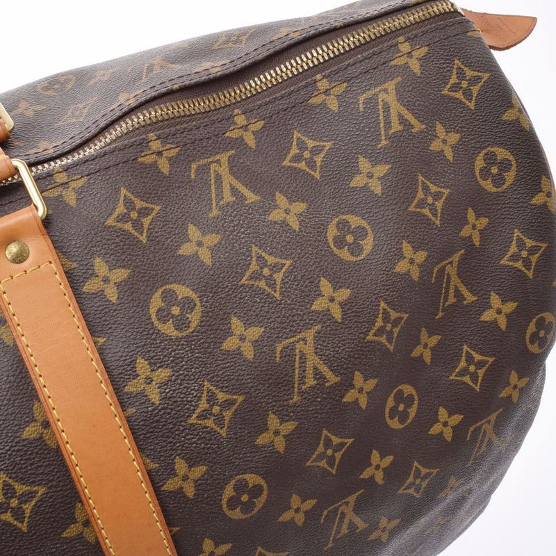 路易威顿路易·维顿（Louis Vuitton），路易威顿（Louis Vuitton）会标kepol 60棕色M41422女用式字母图帆布波士顿袋B等级二手Ginzo