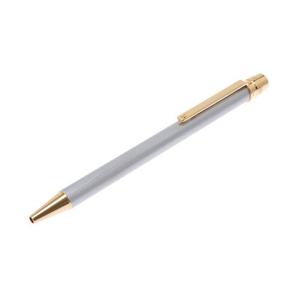 Cartier Cartier Santo Sudo Cartier Silver/Gold Unisex Ball Pen Unused Ginzo