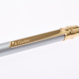 CARTIER カルティエ サントスドゥカルティエ シルバー/ゴールド ユニセックス ボールペン 未使用 銀蔵