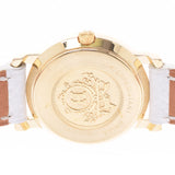 HERMES Hermes Serie Besel Diamond Ladies YG/Leather Watch Quartz White Dial A Rank used Ginzo