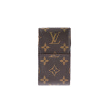 LOUIS VUITTON Louis Vuitton Monogram Cigarette Brown M63024 Unisex Monogram Canvas brand accessories B rank used Ginzo