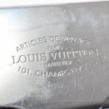 LOUIS VUITTON ルイヴィトン ポルトカルトボワヤージュ 名刺入れ シルバー M66175 レディース メタル カードケース Bランク 中古 銀蔵