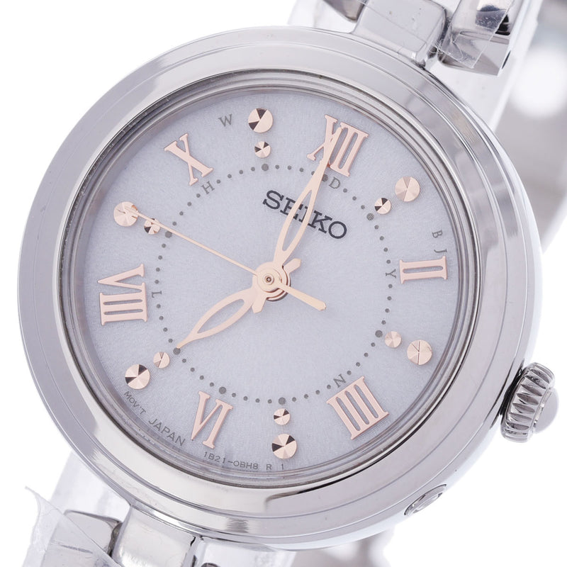 SEIKO セイコー セイコーセレクション SWFH089 レディース SS 腕時計 ソーラー電波時計 白系文字盤 新品 銀蔵