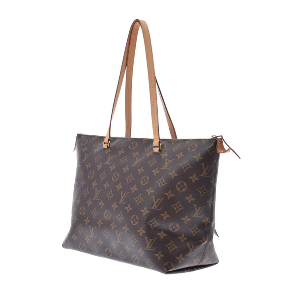 LOUIS VUITTON ルイヴィトン モノグラム イエナMM ブラウン M42267 レディース モノグラムキャンバス トートバッグ Bランク 中古 銀蔵