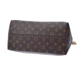 LOUIS VUITTON Louis Vuitton Monogram Jenna MM Brown M42267 Ladies Monogram Canvas Tote Bag B Rank used Ginzo