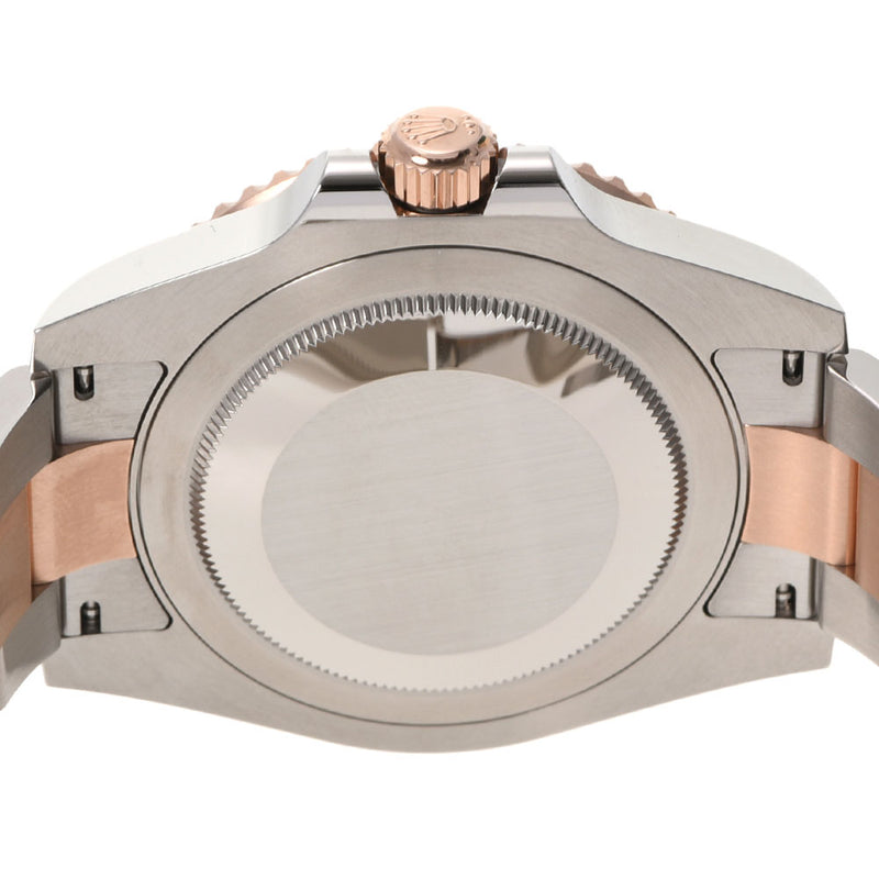 【現金特価】ROLEX ロレックス GMTマスター2 黒/ブラウンベゼル 126711CHNR メンズ SS/エバーローズゴールド 腕時計 自動巻き 黒文字盤 未使用 銀蔵