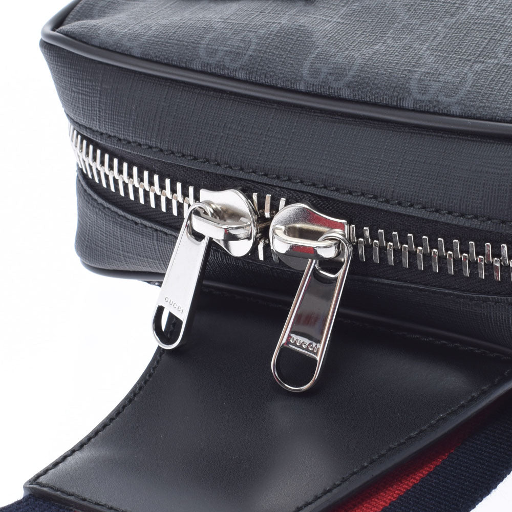 Gucci GG pattern belt bag Black/Gray Unisex GG Sprem Canvas Body