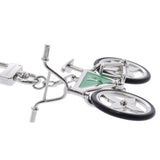 LOUIS VUITTON Louis Vuitton Bijou Sack Bike Silver M77148 Unisex key ring unused Ginzo