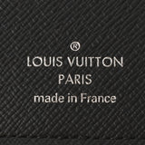LOUIS VUITTON Louis Vuitton Taiga Organa Izadu Posch Noir M30537 Men's Leather Pass Case Unused Ginzo