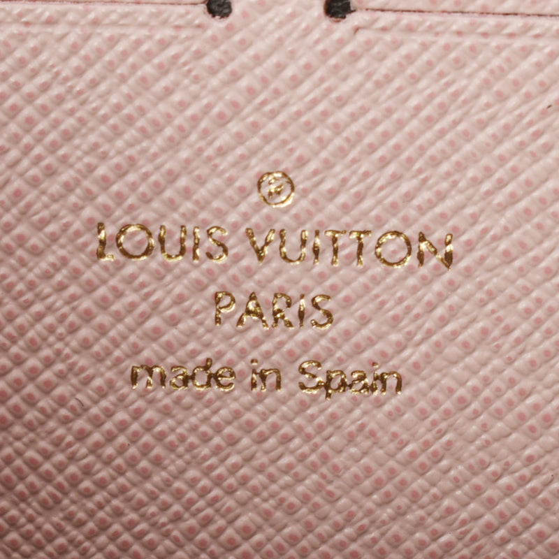 LOUIS VUITTON Louis Vuitton Dami Portofoyille Clemance Rose Ballerine N41626 Ladies Dami Cambus Long Wallet Unused Ginzo