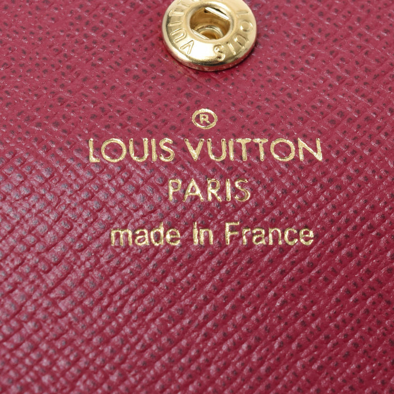 路易威顿路易·维顿（Louis Vuitton），路易·威登（Louis Vuitton）会标portofoyille emily fuchsha M60697女usex monogram canvas帆布钱包未使用的金佐（Ginzo）