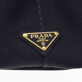 PRADA Prada Kana Handbag Black 1BG439 Ladies Canvas 2WAY Bag AB Rank Used Ginzo